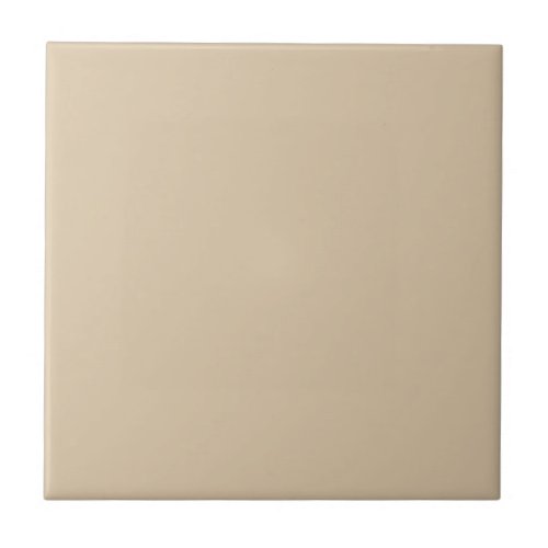 Naturally Neutral Light Beige Solid Color SW 6120 Ceramic Tile