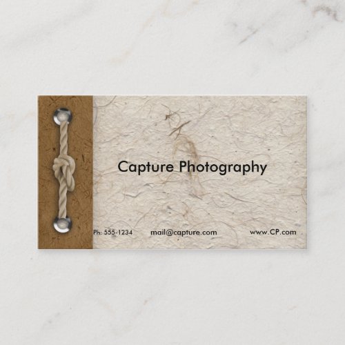Naturals business card