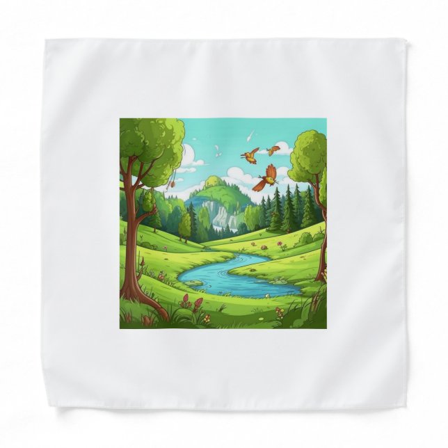 Nature 15. bandana (Front)