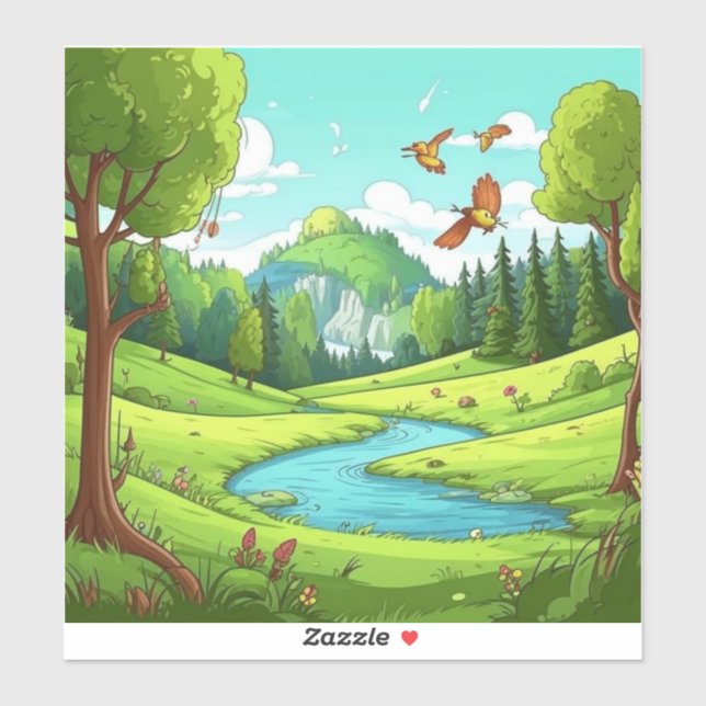 Nature 15. sticker (Sheet)