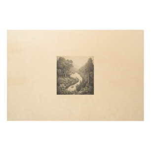 Nature 16. wood wall art