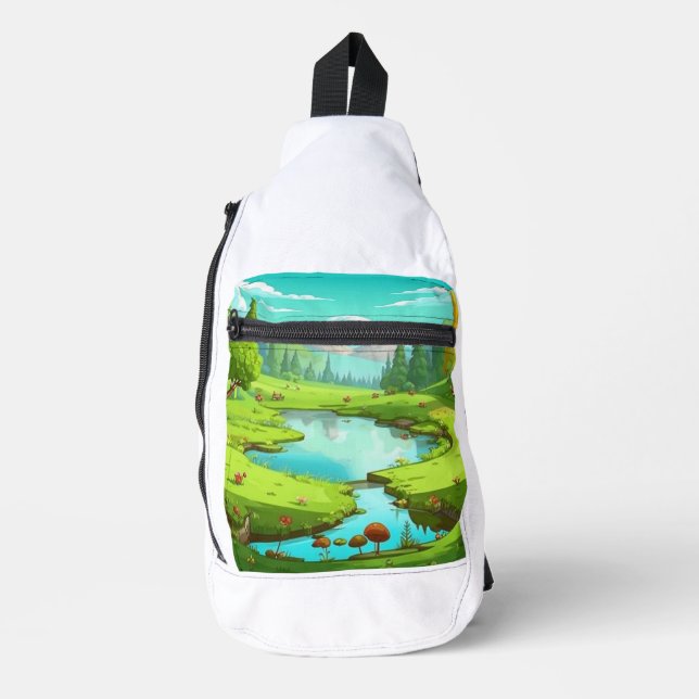 Nature 18. sling bag (Front)