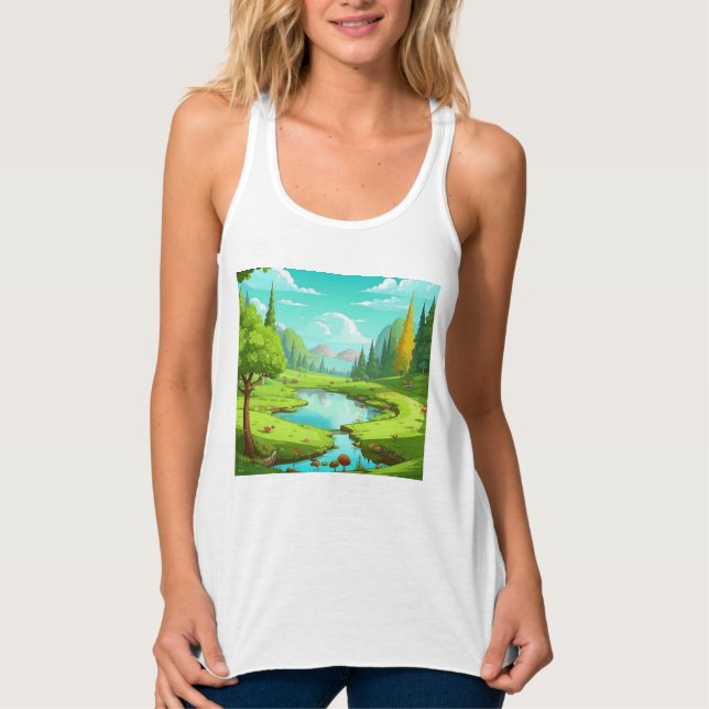 Nature 18. tank top (Front)