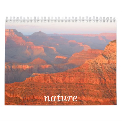 nature 2025 calendar