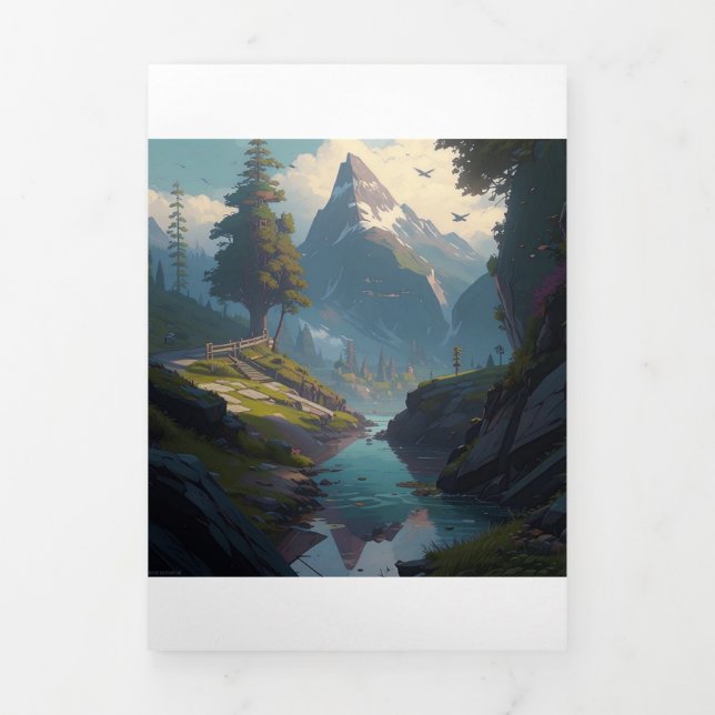 Nature 20. Tri-Fold program (Cover)