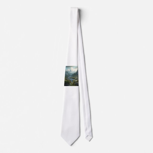 Nature 21. neck tie (Front)