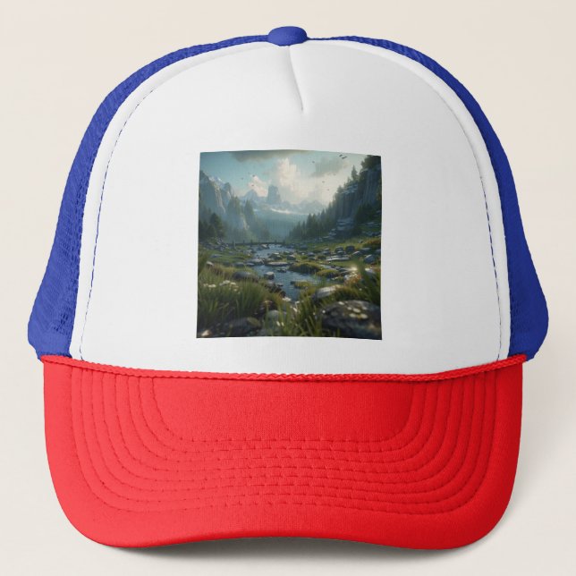 Nature 21. trucker hat (Front)