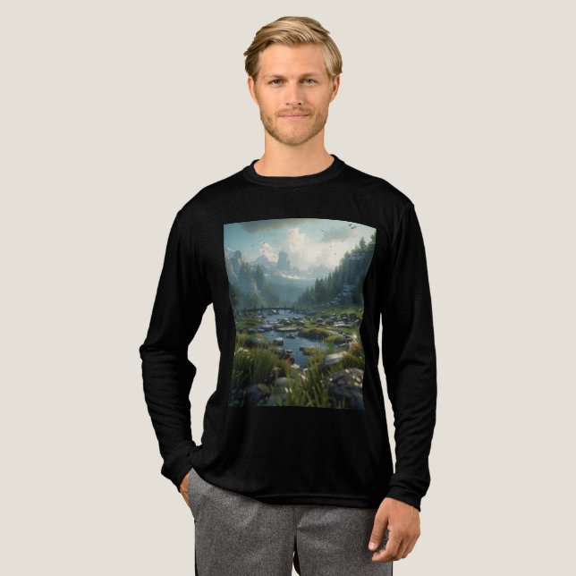 Nature 25. Tri-Blend shirt (Full Front)