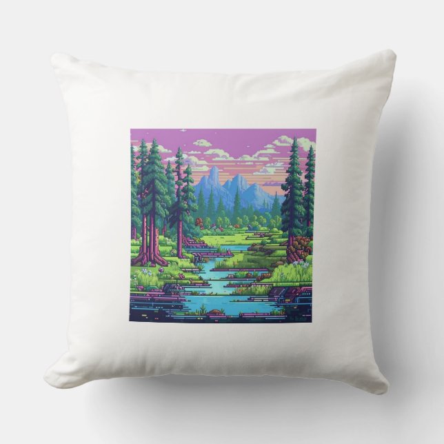 Nature 4. throw pillow (Front)