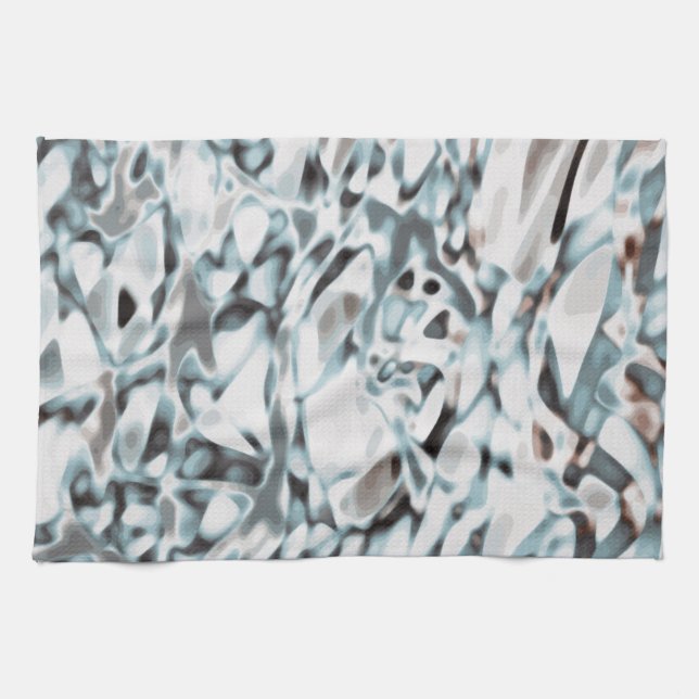 Nature Abstract Art  Kitchen Towel (Horizontal)