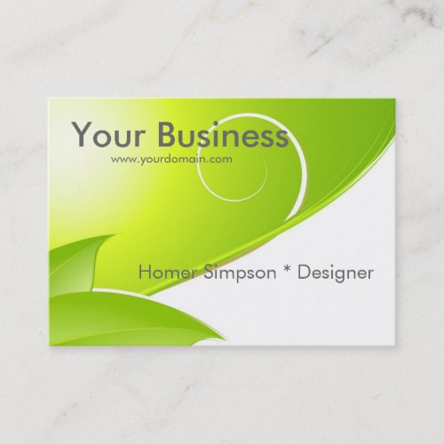 Nature Abstract Business Card