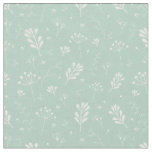 Nature Abstract Green Foliage Organic Pattern Fabric