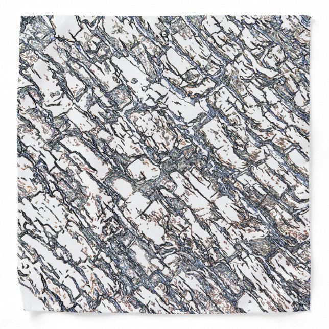 Nature Abstract Pattern Bandana (Front)