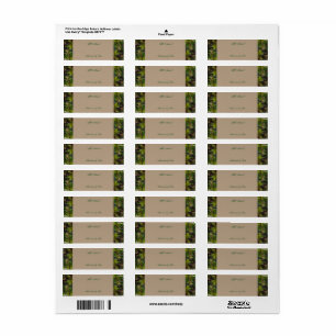 Nature All-Natural Personalized Labels
