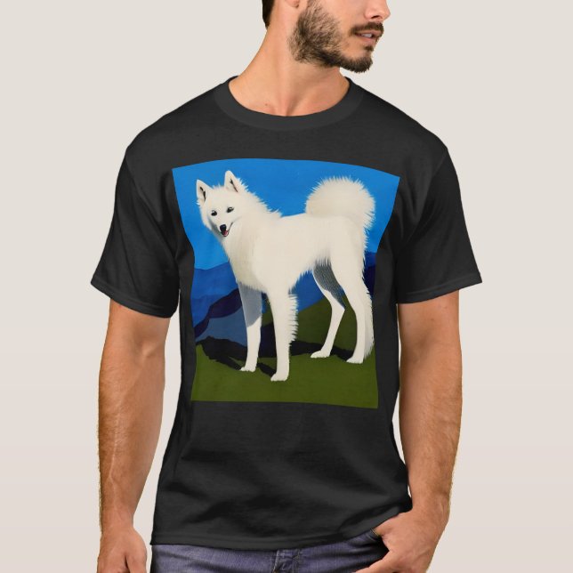 Nature American Eskimo  T-Shirt (Front)