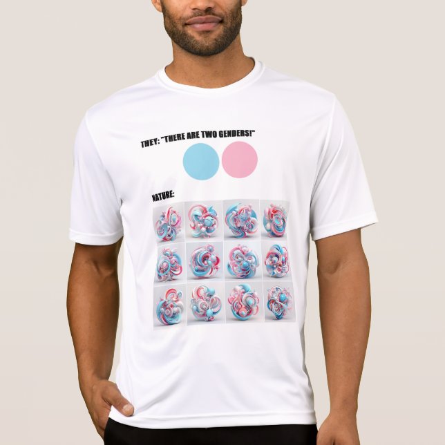 Nature and genders T-Shirt (Front)