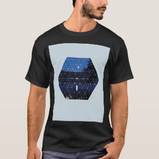 Nature And Geometry - The Moon T-Shirt