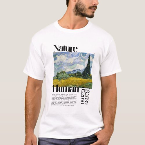 Nature and Human T_Shirt
