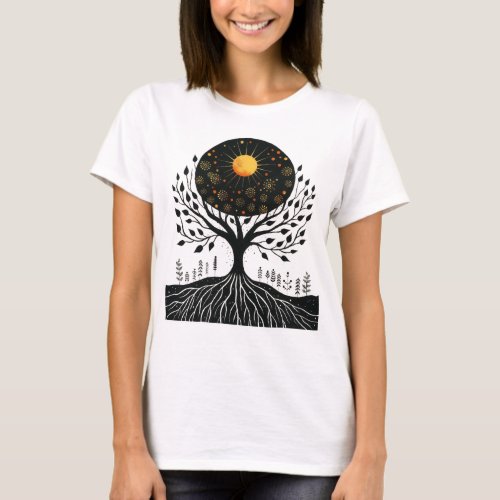 Nature and Soul Harmony T_Shirt