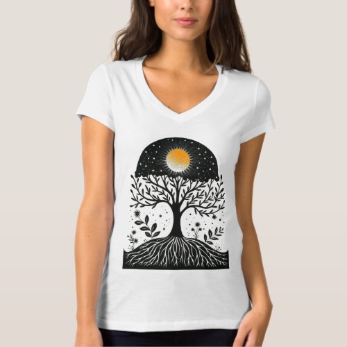 Nature and Soul Harmony  T_Shirt