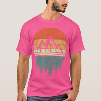 Nature Appreciation Mountains Woods For Camping A T-Shirt