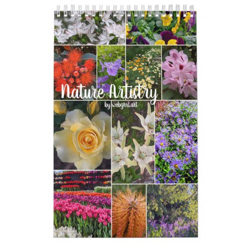 Nature Artistry _ Flowers Vol 1 Calendar