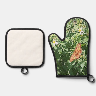 Nature At It's Best Oven Mitt & Pot Holder Set