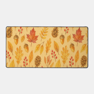 Nature autumn pattern desk mat