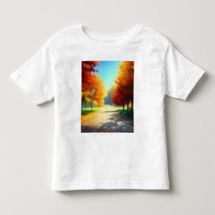 Nature Autumn Trees in the Forest-58934 Toddler T-shirt