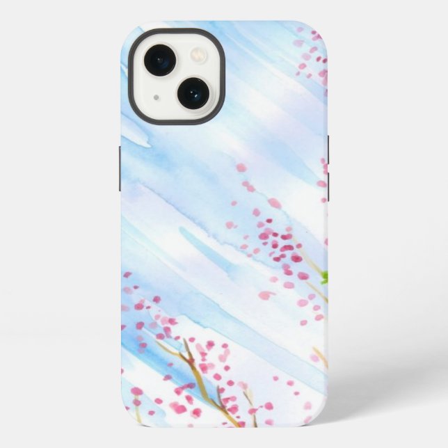 Nature background iphone case (Back)