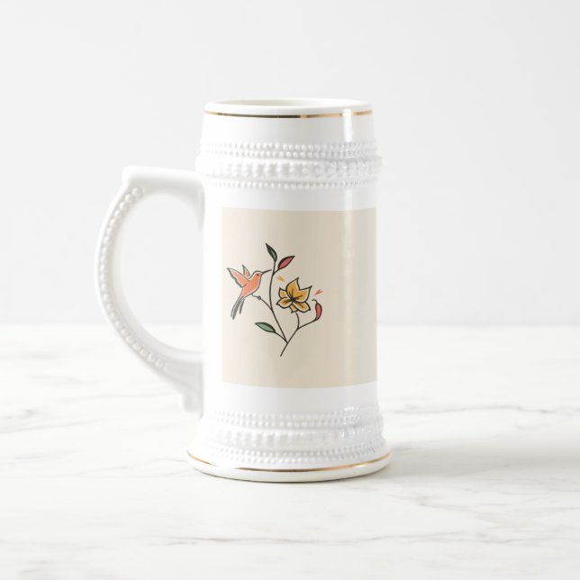 Nature  beer stein (Left)