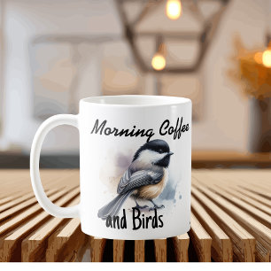 Nature Black Cap Chickadee &  Coffee Mug