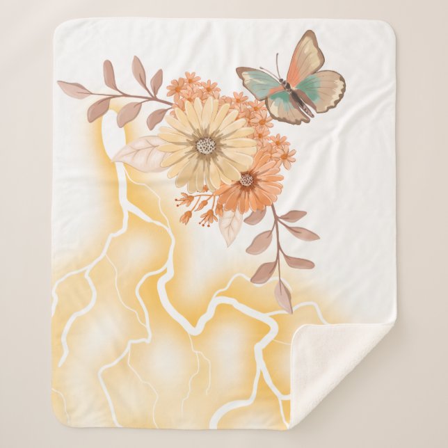Nature blanket soft cozy home decor relaxation (Front)
