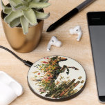 Nature Botanical Floral Horse Jumping Wireless Charger