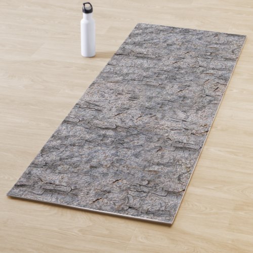 Nature Botanical Tree Bark Photo Yoga Mat