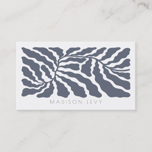 Nature Branch Minimalist Appointment Cards (Front)