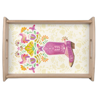 Nature burst Boot, serving tray