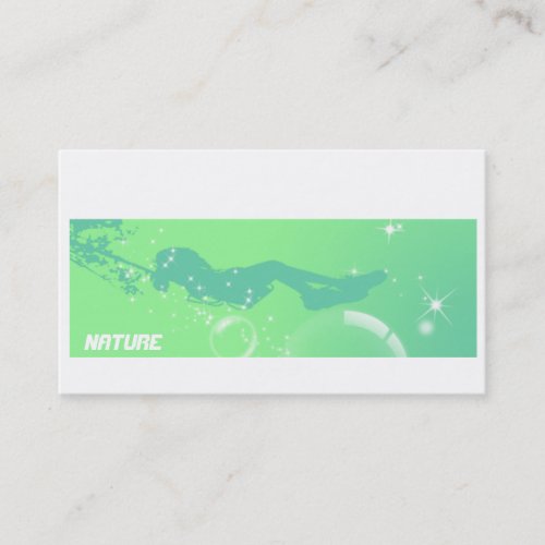 Nature Business Card Template
