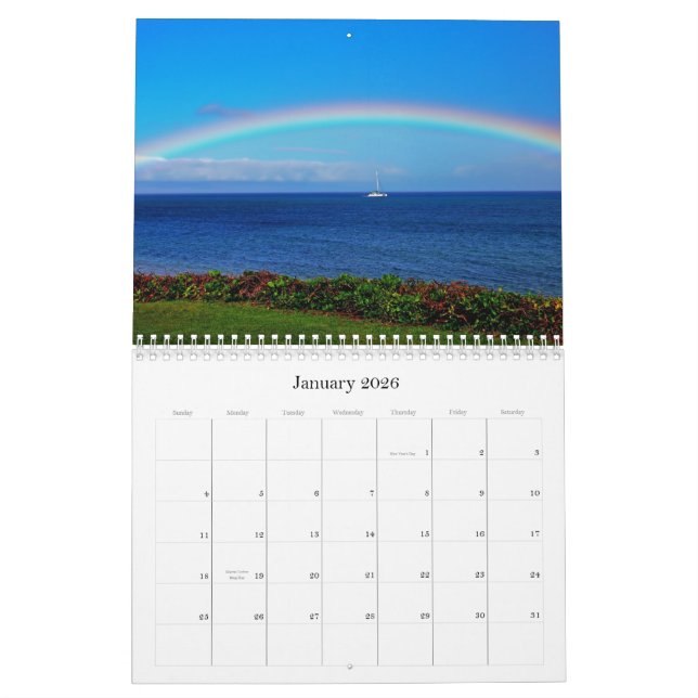 Nature calendar (Jan 2026)