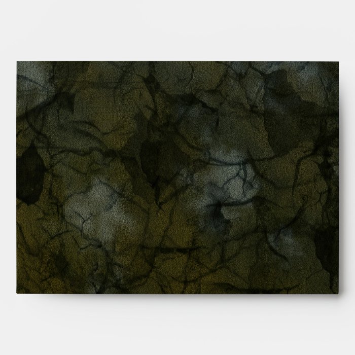 NATURE CAMOUFLAGE Greeting Card Envelope