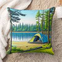 Nature Camping Themed Tent in the Woods
