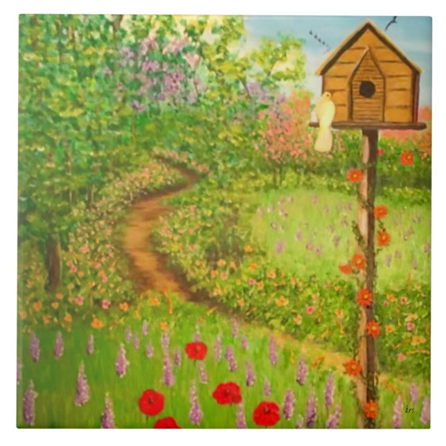 Nature Ceramic Tile (Front)