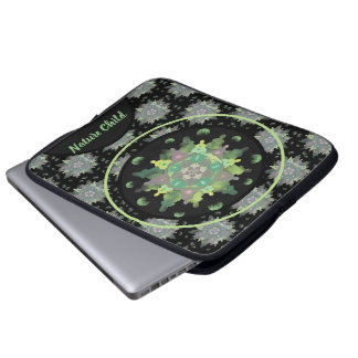 Nature Child Mandala Pattern Laptop Sleeve
