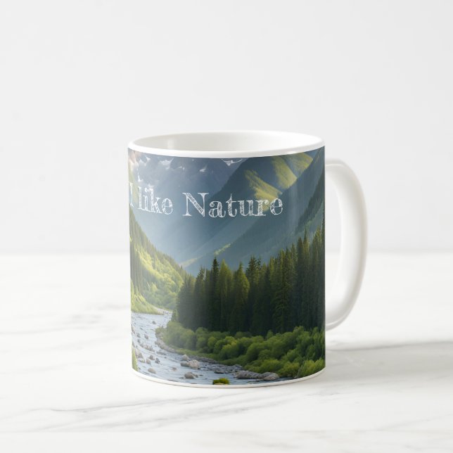 Nature Coffee Mug (Front Right)