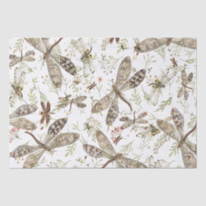 Nature Collage- Dragonflies Tissue Paper