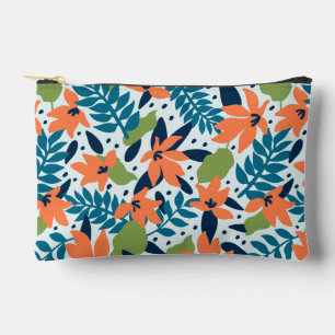 Nature Colorful Flowers Cute Accessory Pouch