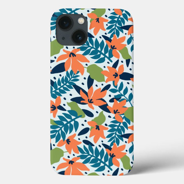 Nature Colorful Flowers Cute        Case-Mate iPhone Case (Back)