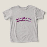 Nature conservation is human protection (German)