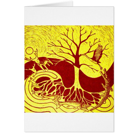 Nature Cycle Yellow Cards (Front)