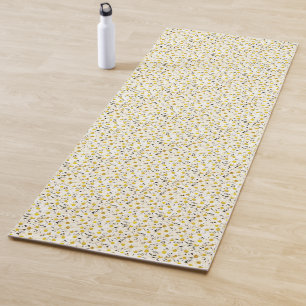 Nature Daisies Fitness Elegant Modern Template Yoga Mat